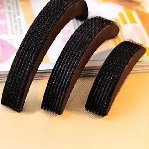 3pcs Different Sizes DIY Invisible Hair Puff Maker, Hair Puff Banana Bumpit, Hair Volumizer, Hair Volume Tool, Hair Styling Tools, DIY Hairstyler, Fashion Hairstyle Accessories For Women & Girls