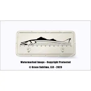 Snook Custom Fish Rulers for Boats, Kayaks, Ice Chests and More