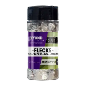 Beyond Paint Smoked Gray Metallic Countertop Flecks Beyond Paint Smoked Gray Metallic Countertop Flecks