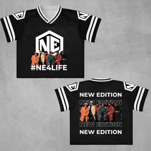 New Edition Croptop Football Jersey, New Edition NE Jersey, The New Edition Way Tour 2026 Shirt
