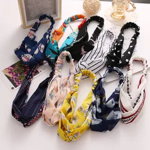 Wide Headband Fashion Personality Headscarf Suitable For Women's Wig Hair Accessories Headband For Glueless Human Hair Wigs