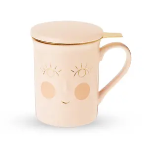 Annette: Hello Beautiful Ceramic Tea Mug & Infuser