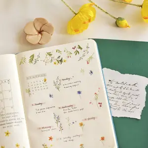 MU Press-On Stickers - No. 120-129 Floral Designs