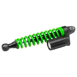 Green 320mm 12.6 Inch Front Shock Absorber Suspension 500LBS Integrated Airbag 50mm Travel Length for Go Kart ATV UTV Quad Buggy Dune 4 Wheeler Scooter Dirt Pit Bike Razor Taotao Polaris Coolster Baja