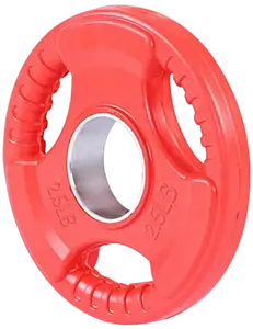 French Fitness Colored Rubber Grip Olympic Plate 2.5 lbs (New)