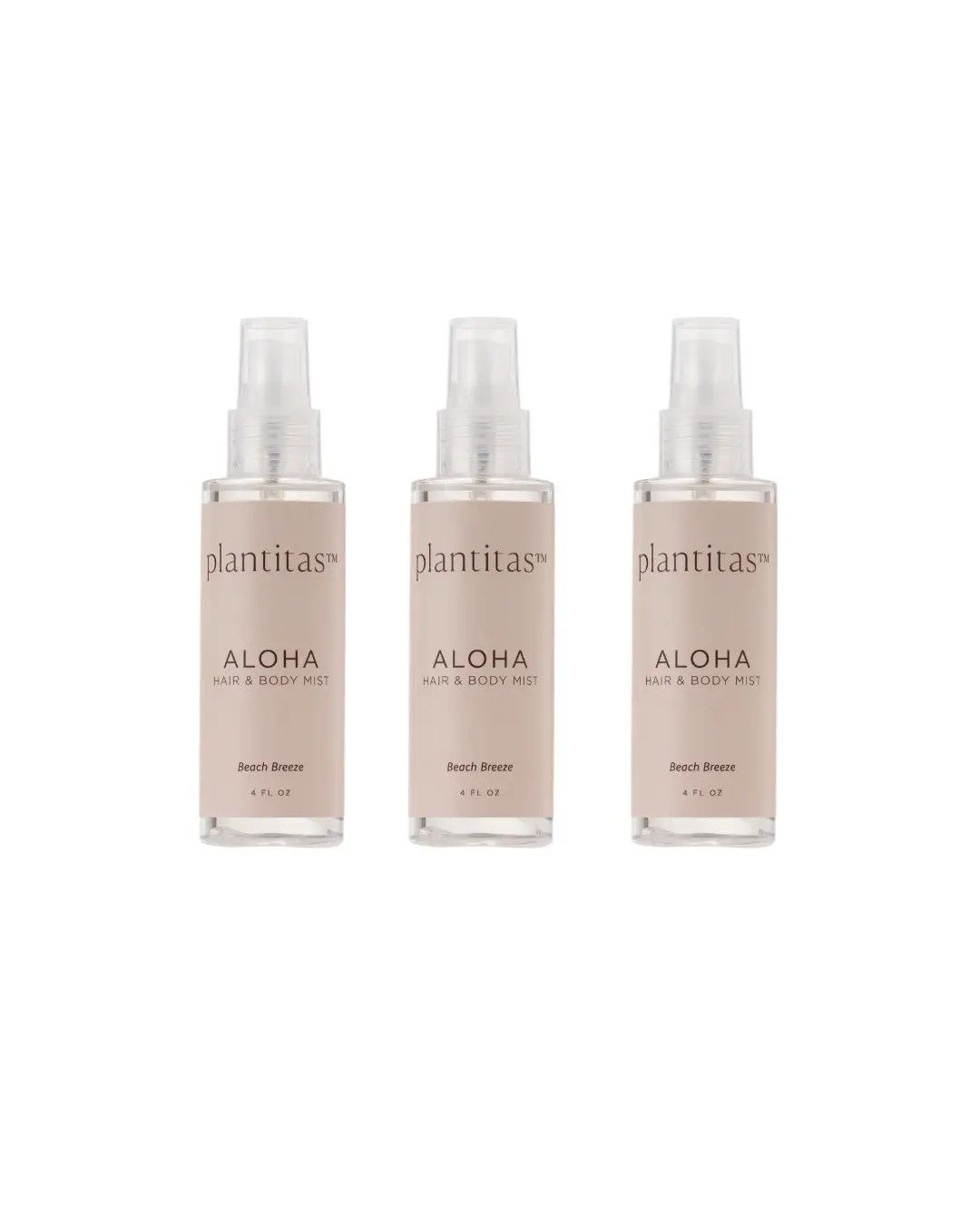 Plantitas Aloha Hair & Body Mist Trio