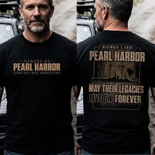 Pearl Harbor Memorial Shirt "Heroes Of Pearl Harbor" December 7 1941 Veteran Tee, Patriotic Military Gift Shirt