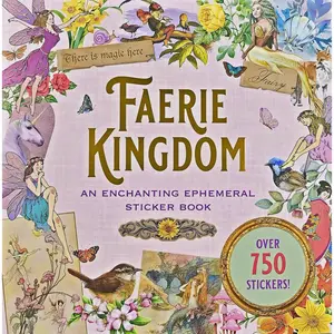 Faerie Kingdom Sticker Book - over  750  STICKERS