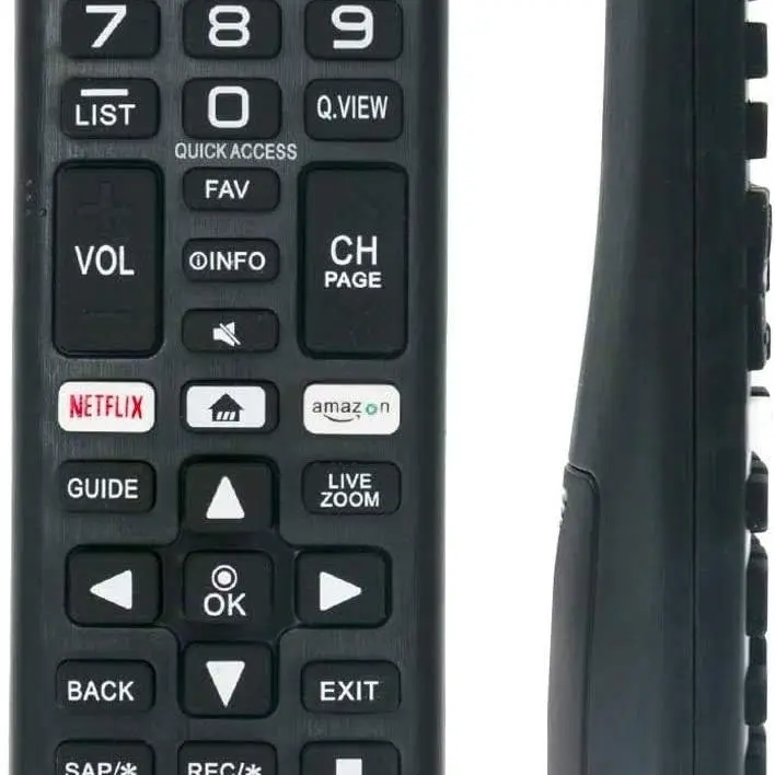 SGElectronix Universal IR TV Remote Control Accessory - AKB75375604 Replacement for LG LED TVs 43UK6300PUE, 32LK610BPUA, 49UK6300PUE, No Programming Required, None