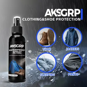 Textile Waterproof Spray for Clothing Surface, Safe Formula, Effective Water Repellent, Fabric Protector, Ideal for Outdoor Use