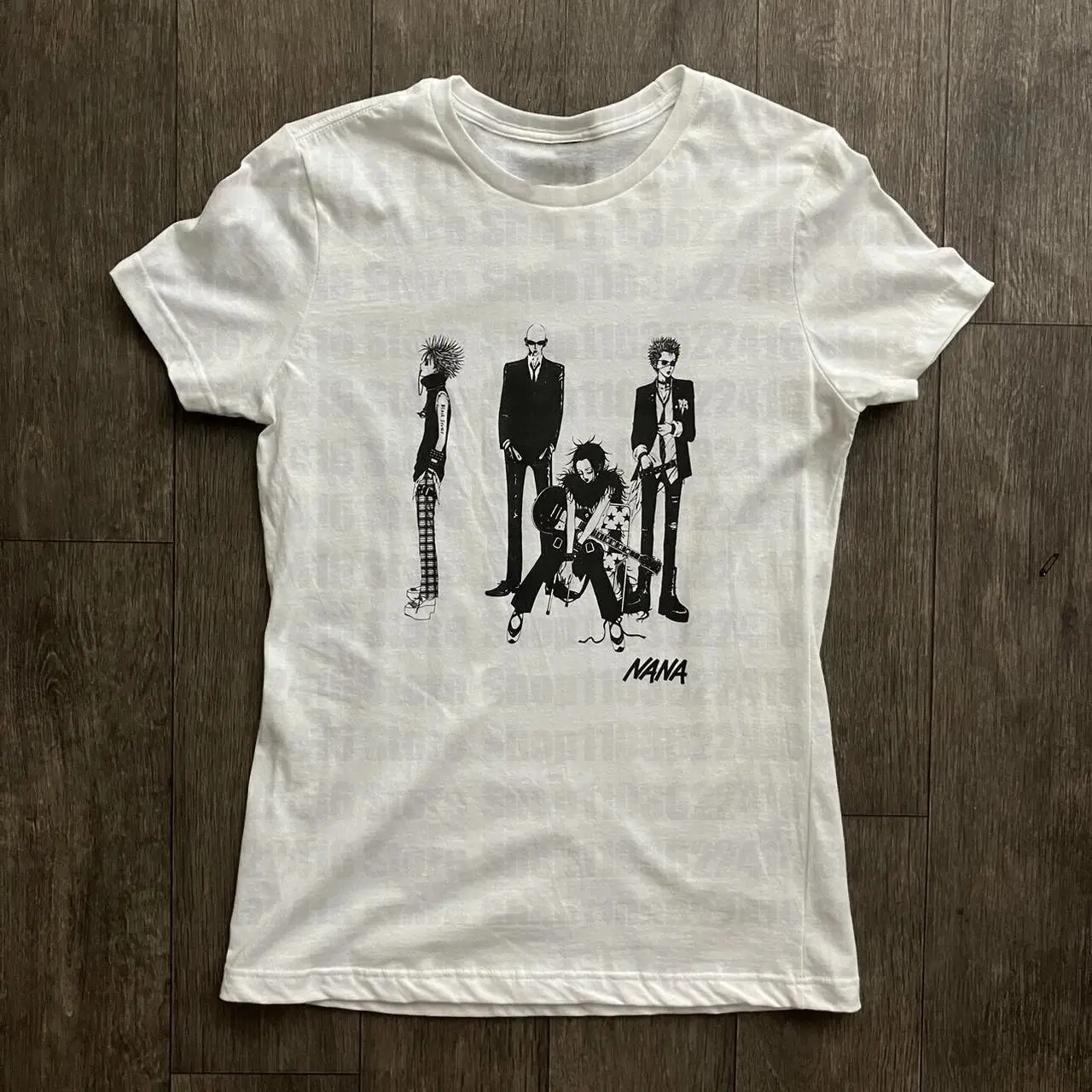 Nana Baby Tee, Anime Graphic Shirt, Kawaii Cartoon Tee, Harajuku, Y2K, Aesthetic, Streetwear, Japanese Style, Women Clothing, Retro Fashion, Gift for Her