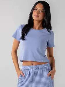ACTA Baby Tee - Blue Dusk