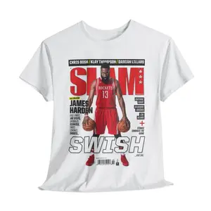 Official James Harden Slam Dunk Graphic Tee - Premium Cotton Shirt For Fans T-Shirt