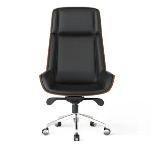 Black High Back Danish Office Chair | Ergonomic Desk Chair