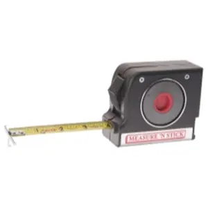 212 MAIN Steck Manufacturing Steel Tape Measure Tool - With Non-Slip Stick, Magnets, Ruler - For Office Stationery, School Educational Supplies