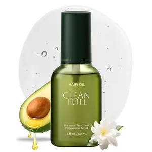 CLEANFULL Soft & Smooth Hair Non-Greasy & Fast Absorbing KPOP Shin Serum summerwins essentials Oil for All Hair Types 2 fl oz