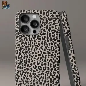 MagSafe iPhone Case Tan Leopard Design Tough Hard Smartphone Case, Cellphone Shell, Handheld Device Accessories, Gift for Her for iPhone 17 ProMax