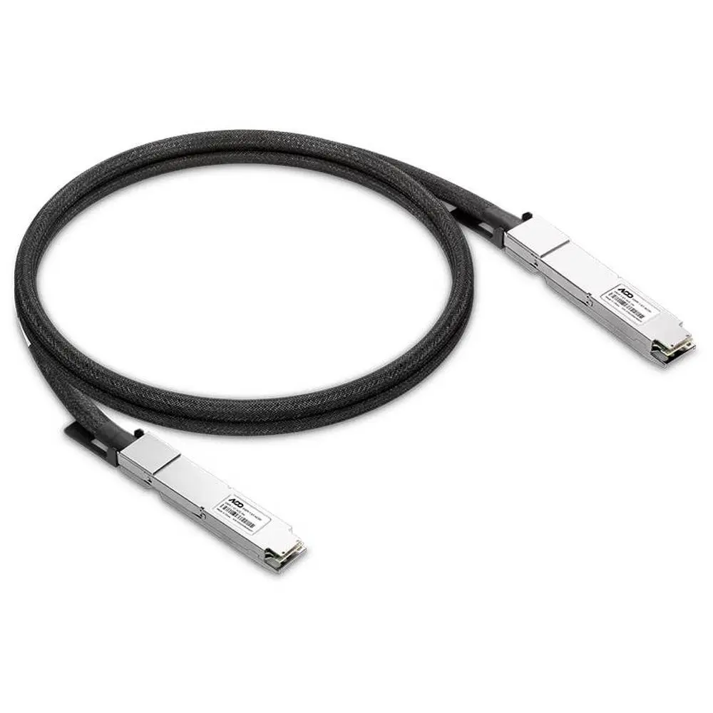 NVIDIA Active Copper Core Network Cable, 1600Gbps Rate, OSFP Format, 1.1m, IHS Connector, High-Speed Link for Computer & Office Network Components