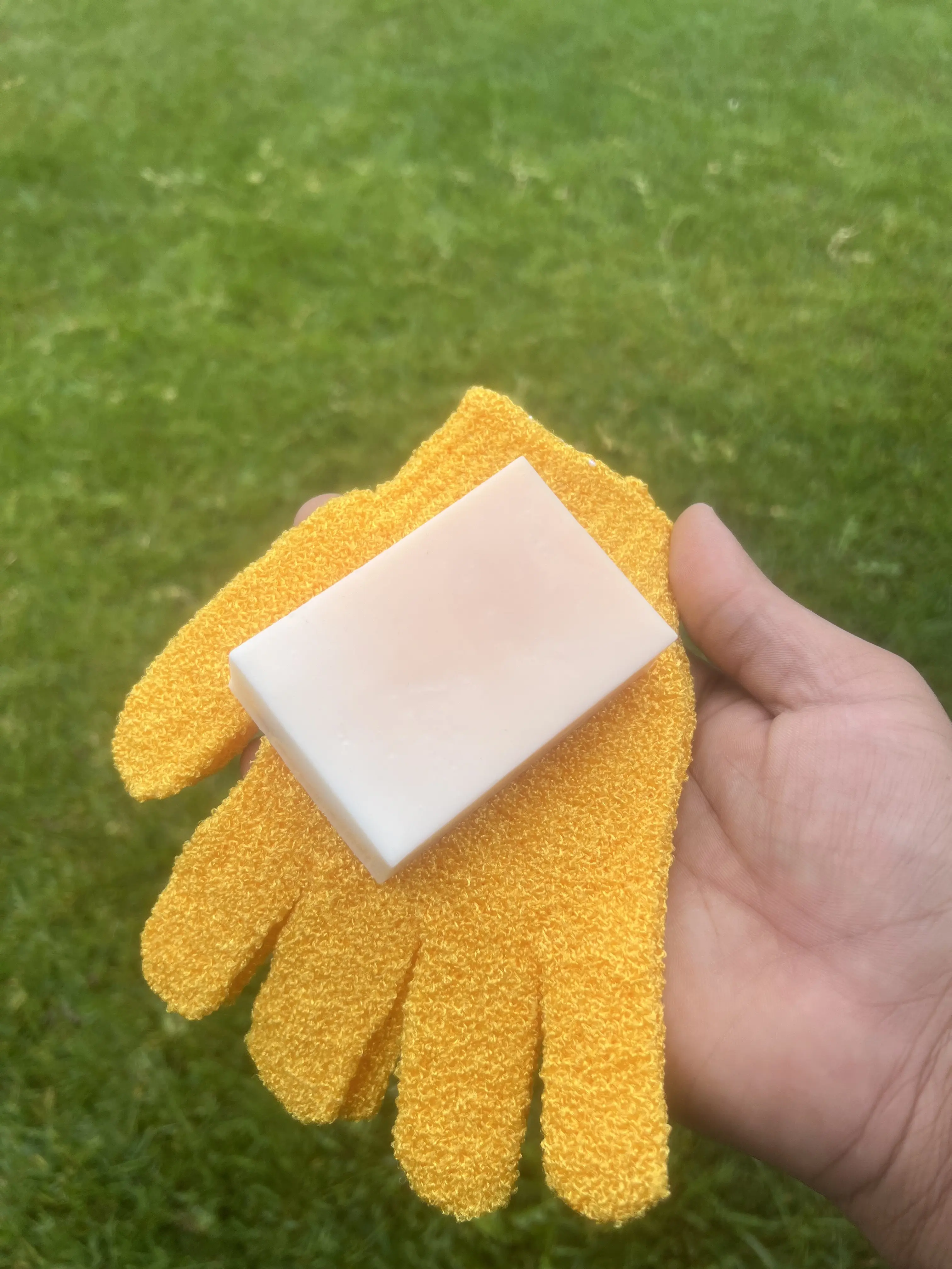 Exfoliating Body Gloves  Rich & Refresh Goat's Milk Body Wash Combo