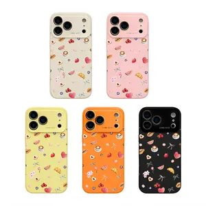 Fresh Pastoral Food Floral Phone Case Made Of Durable Hard Polycarbonate Material. The Sturdy, Scratch-Resistant Shell Protects Your Phone From Daily Wear, While The Smooth,Suitable for iPhone 17.16.15.14.13.12.