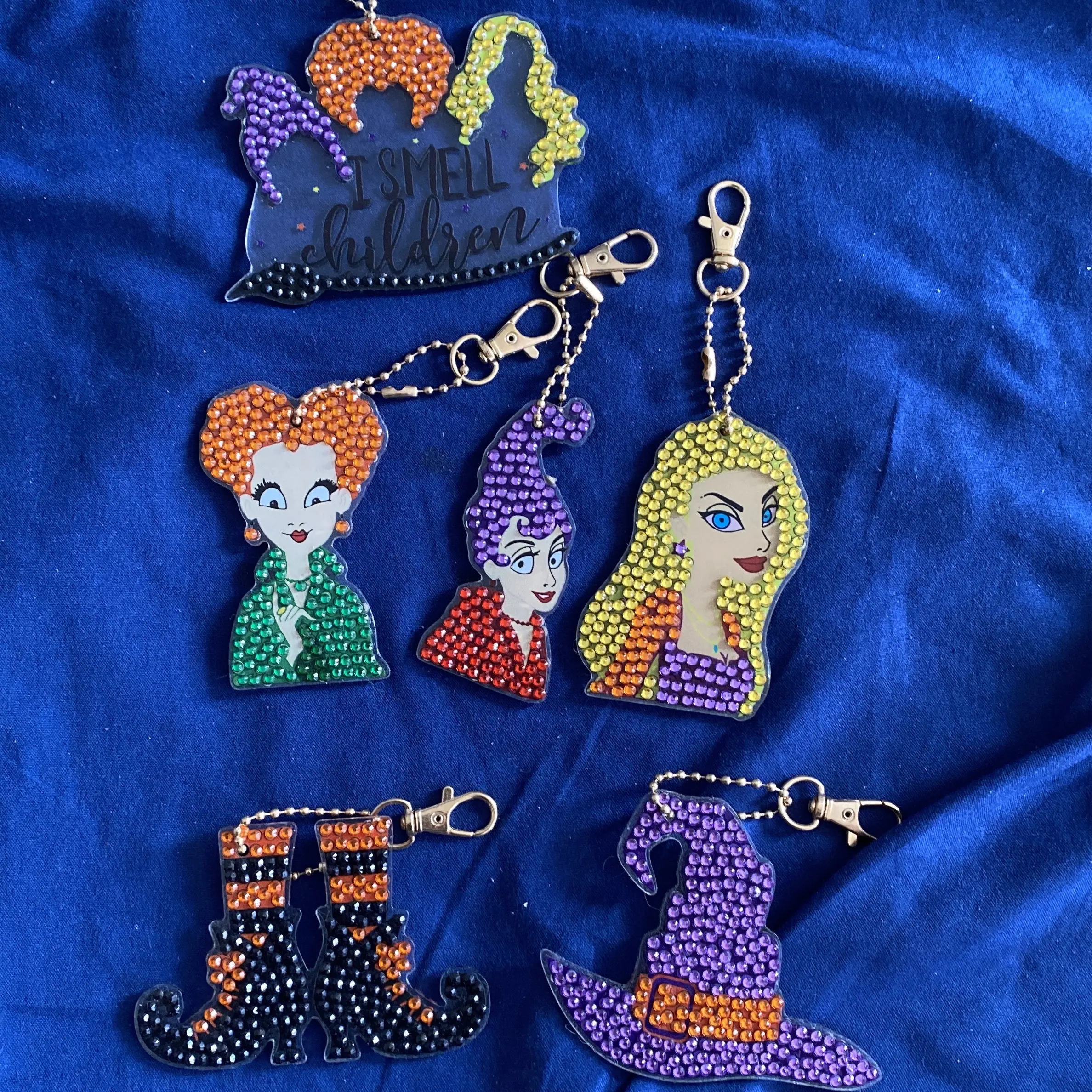 Hocus pocus keychains
