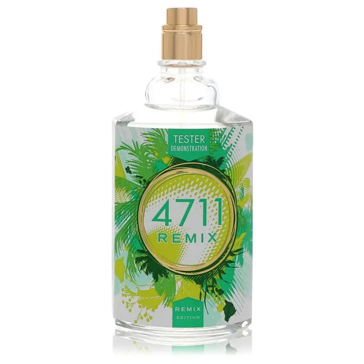 4711 Remix Green Oasis by 4711 - Eau De Cologne Spray (Unisex Tester) 3.4 oz