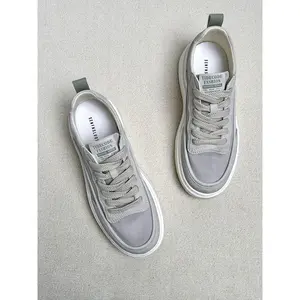Men's shoes 2026 new summer breathable white sneakers versatile sports casual canvas shoes