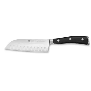 Wusthof 5" Classic Ikon Hollow Edge Santoku Knie Wusthof 5" Classic Ikon Hollow Edge Santoku Knie