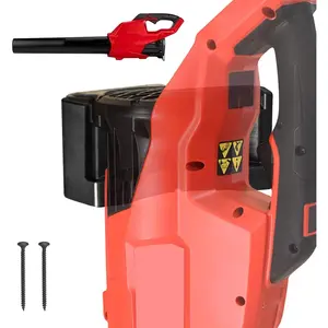 Leaf Blower Wall Mount Holder Bracket W/Hardware for Milwaukee M18 2724-20 2724-21 Blower - Milwaukee M18 Fuel Leaf Blower Wall Mount, Mounting Bracket for Storage Blowers