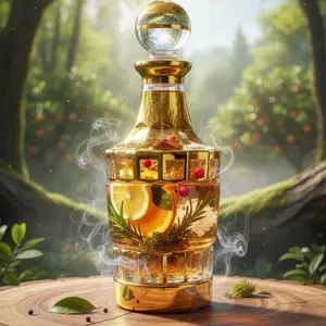 Noble Green (U)/ oil base/ woody citrus fruity powdery green musky mossy fresh spicy fresh aromatic