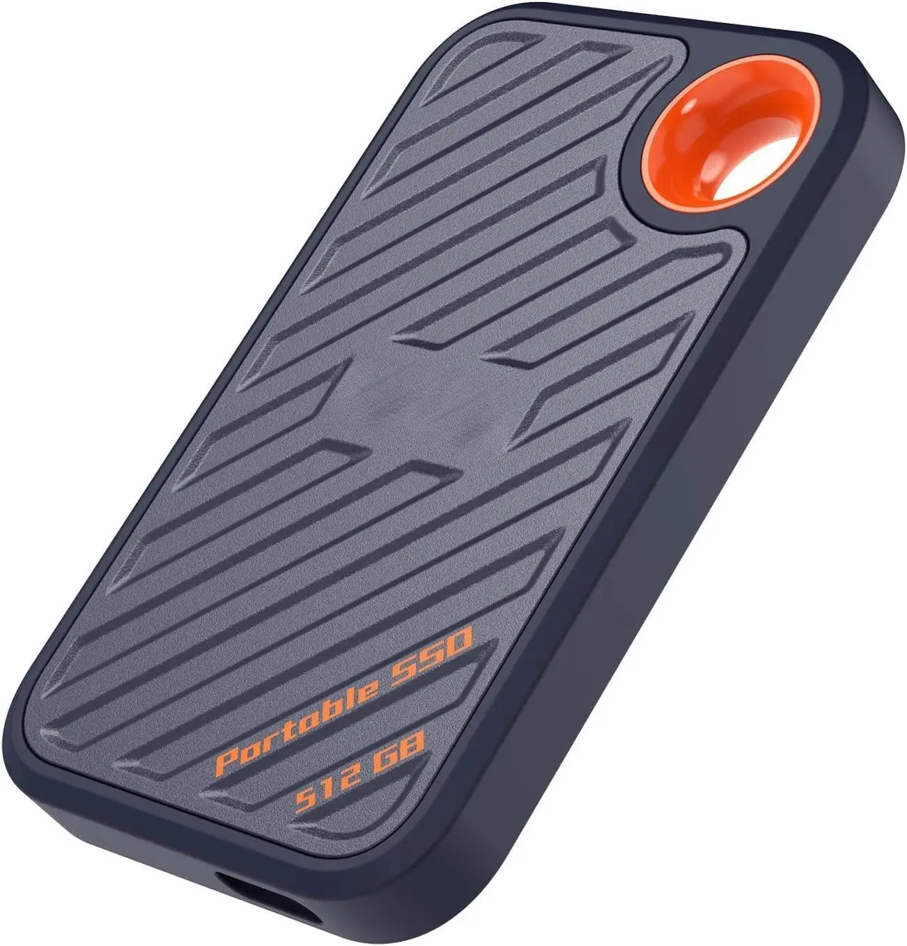 512GB Portable SSD External Solid State Drive, USB 3.2 Gen.2, Up to 2000MB/s Read & 1700MB/s Write Speed, 23g, Dust-Resistant, Win to Go Supported, 3-Year Worry-Free, Business & Student Essential for Content Creators