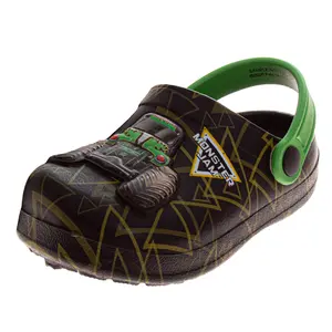 Monster Jam Boys Grave Digger Slip-On Clogs with Back Strap (Toddler)