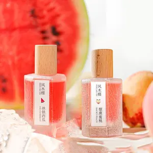 Watermelon & Peach Scented Perfume, Long Lasting Fragrance for Women, Refreshing Natural Perfume for Daily Use, Fruity Sweet Floral Perfume