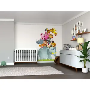Animal Stack Wall Mural