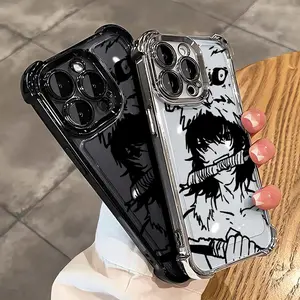 Clear Cover Phone Case For Apple IPhone 16Plus XS MAX 14 Pro 12 XR 13 15Pro Max 11Pro 16 11 15 Demon Slayer Anime Inosuke Iphone 16 Case Premium Phone Case Deals For You