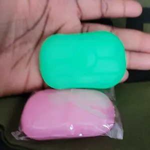 Random Color Disposable Scented Hand Soap Flakes, Travel Hand Washing Soap Sheet, Mini Hand Washing Tablet, Outdoor Travel Camping Accessories, Hand Cleaning Product