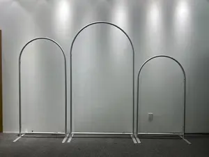 3 PCs Wedding Arches Iron Flower Stand,Wedding Arch,Backdrop Stand,Arch covers
