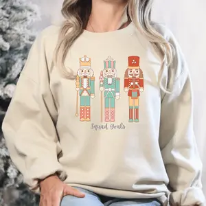 Nutcracker Squad Goals Sweatshirt, Holiday Sweatshirt, Winter Sweater, Cute Nutcracker Top, Christmas Gift christmas shirt christmas sweatshirt