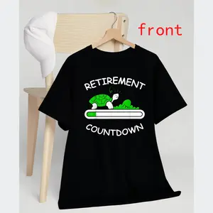Stay Ahead of Retirement with the Slow Loading Countdown T-Shirt in Pure Cotton