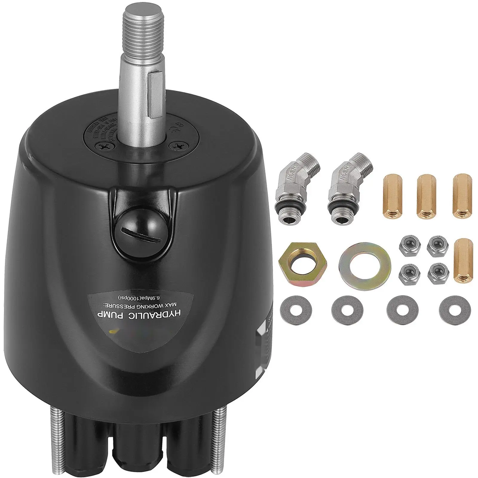 Helm Outboard Hydraulic Steering Pump 300 HP Hydraulic Pump HH5271-3 For Cruisers Runabouts Boats Marine Steering System Replacement Durable Hydraulic High-Performance Marine Equipment For Saltwater And Freshwater Vessels
