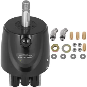 Helm Outboard Hydraulic Steering Pump 300 HP Hydraulic Pump HH5271-3 For Cruisers Runabouts Boats Marine Steering System Replacement Durable Hydraulic High-Performance Marine Equipment For Saltwater And Freshwater Vessels