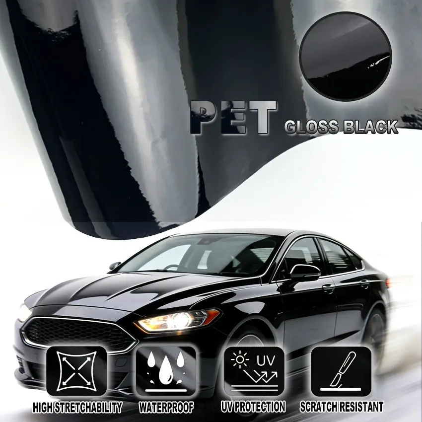 50cm*300cm Ultra Bright -Changing Film, Protects Car Paint, Anti-Scratch, No Peel, Suitable for Cars, Suvs, Motorcycles, Helmets