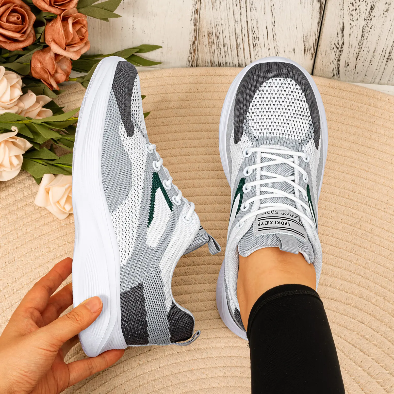 Lightweight Athletic Sneakers for Running & Walking - Breathable Knit - Non Xero Shoes Nexus Knit Men main image 2