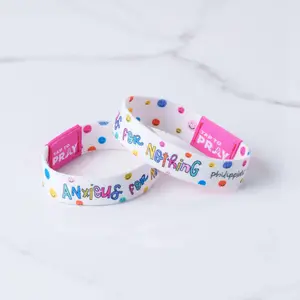 Tap To Pray™ - Kingfolk Series Wristband - Anxious for Nothing