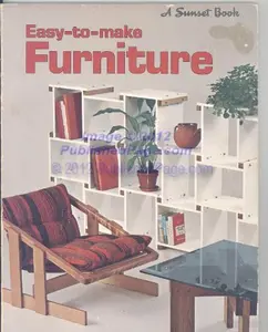 USED Book - Easy-to-make Furniture (Sunset Book) by Sunset Publishing Staff (Paperback) - english