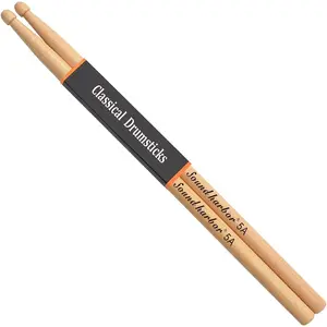 Drum Sticks 5A  Tip Drumstick (1 Pair Maple)