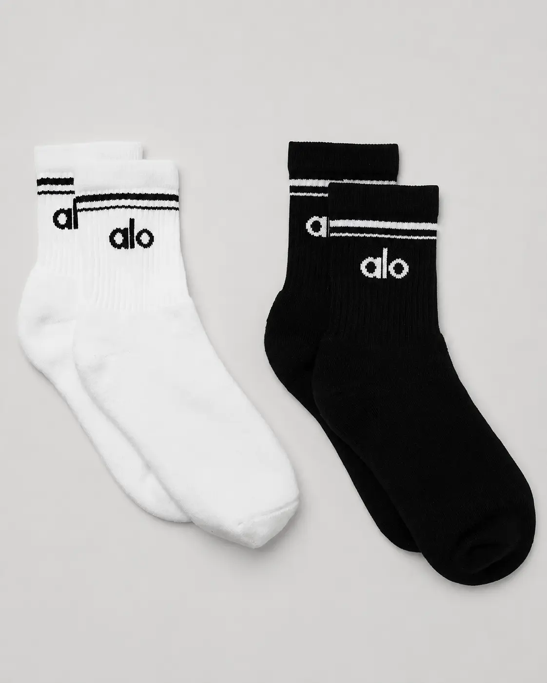 Premium Unisex Half-Crew Throwback Socks, Retro Striped Ribbed Athletic Socks for Men & Women, Soft Breathable Stretch Sport Socks for Running, Tennis, Gym, Training, Streetwear & Everyday Wear