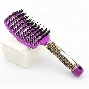 Professional Salon Hairdressing Comb, Scalp Massage, Wet Curly Detangle, Hair Brush for Barber Styling Tools, Single Item