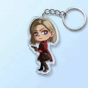 Alyssa Keychain, Resident Evil Requiem Game Acrylic Charm, Gift for Resident Evil Fans