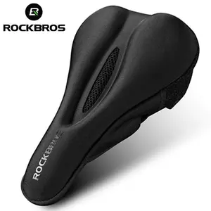 ROCKBROS Gel Bike Seat Cushion Padded Narrow Cover for Peloton Spin Bikes